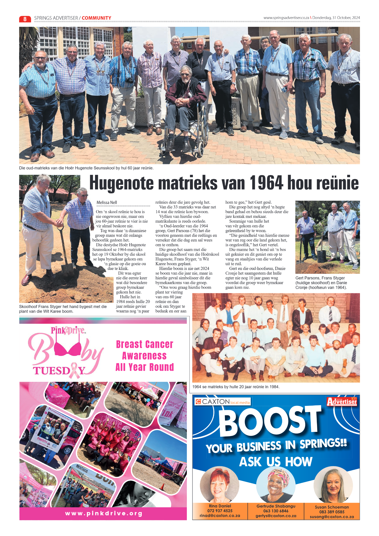 Springs Advertiser 31 October 2024 page 16
