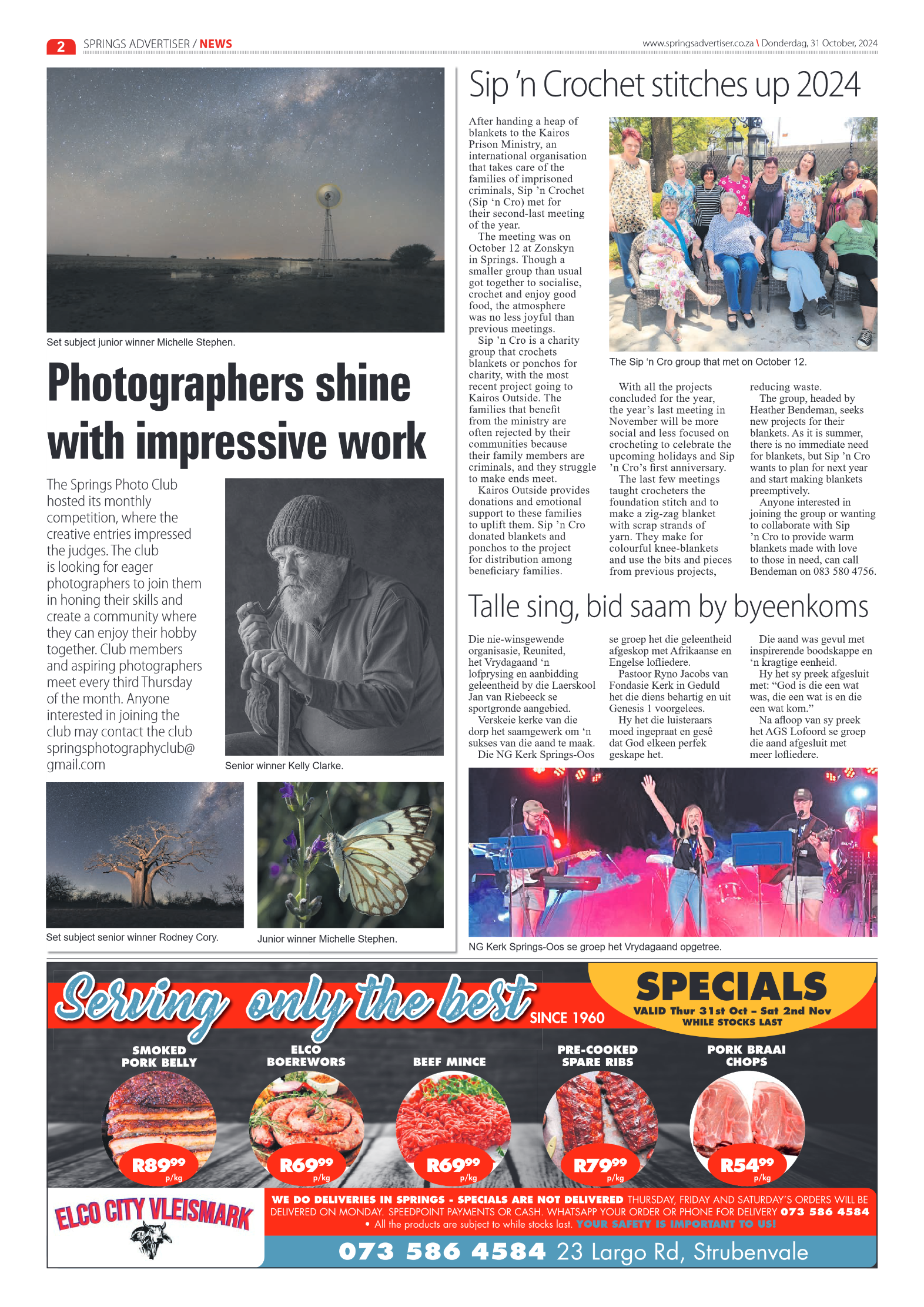 Springs Advertiser 31 October 2024 page 2