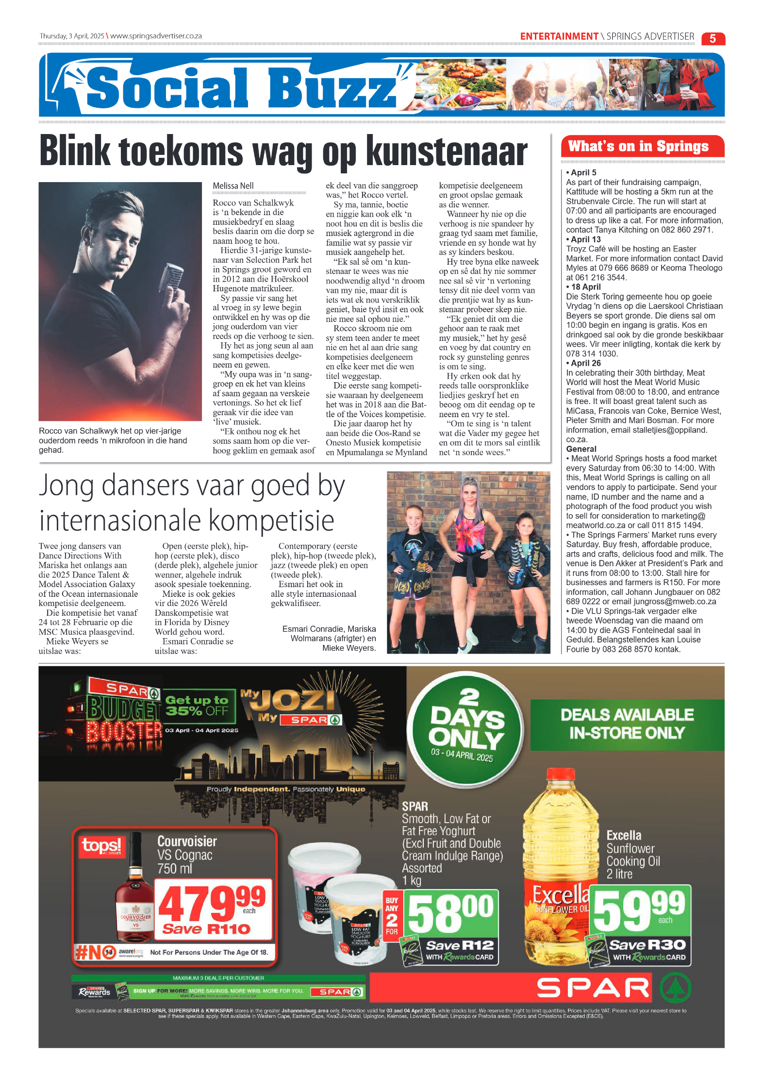 Springs Advertiser 3 April 2025 page 5