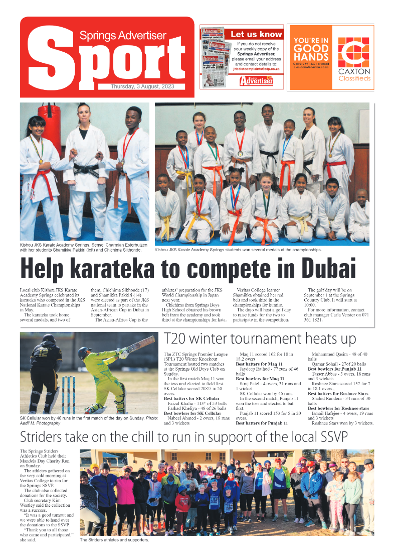 Springs Advertiser 3 August 2023 page 16