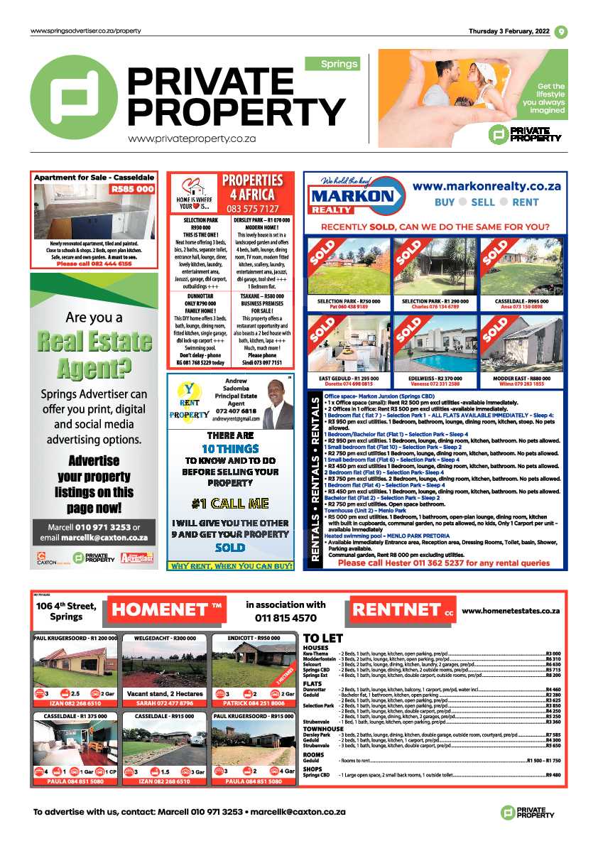 Springs Advertiser 3 February 2022 page 9