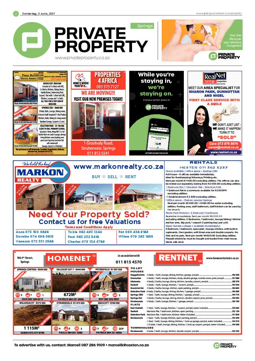 Springs Advertiser 3 June 2021 page 8
