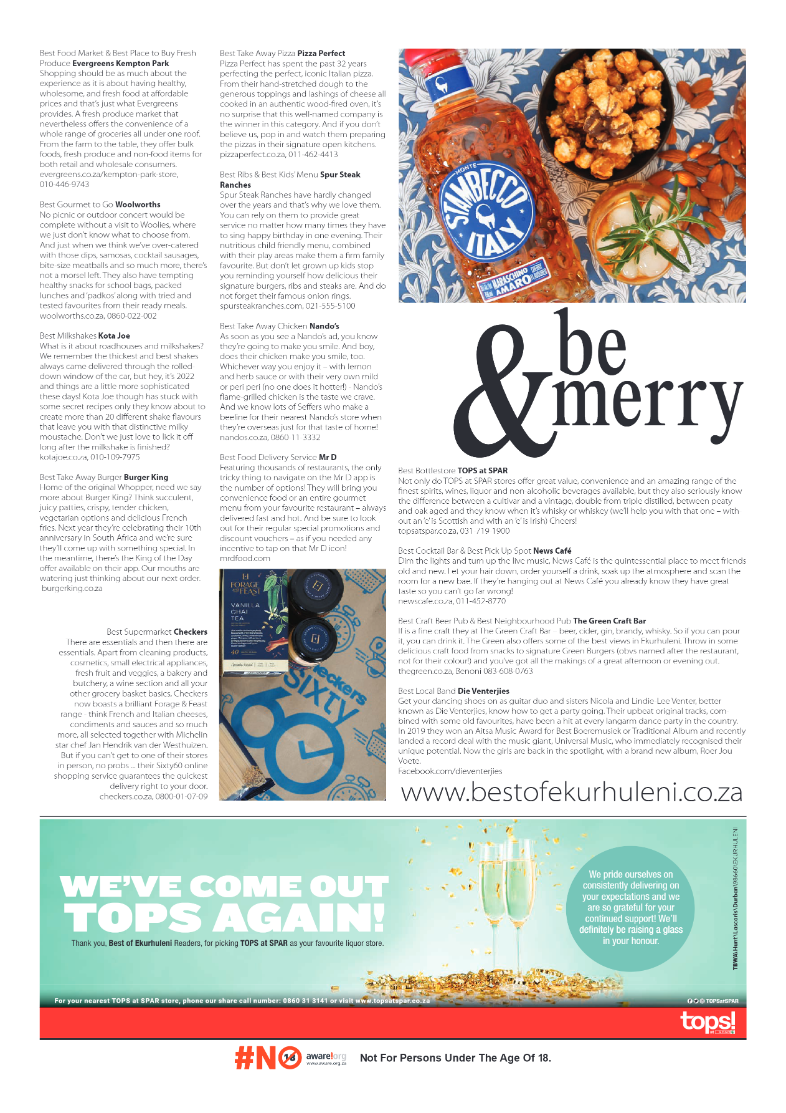 Springs Advertiser 3 Nov 2022 page 11