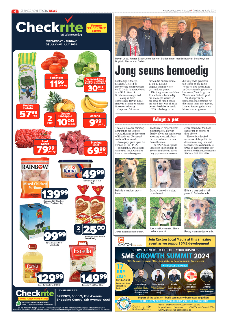 Springs Advertiser 4 July 2024 page 4