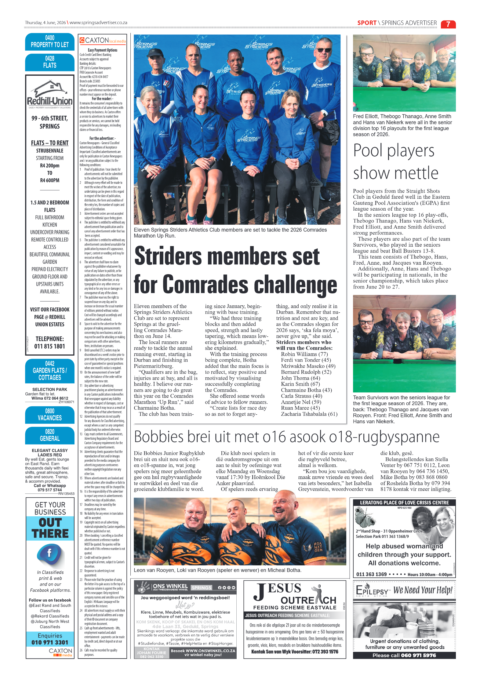 Springs Advertiser 4 June 2026 page 7