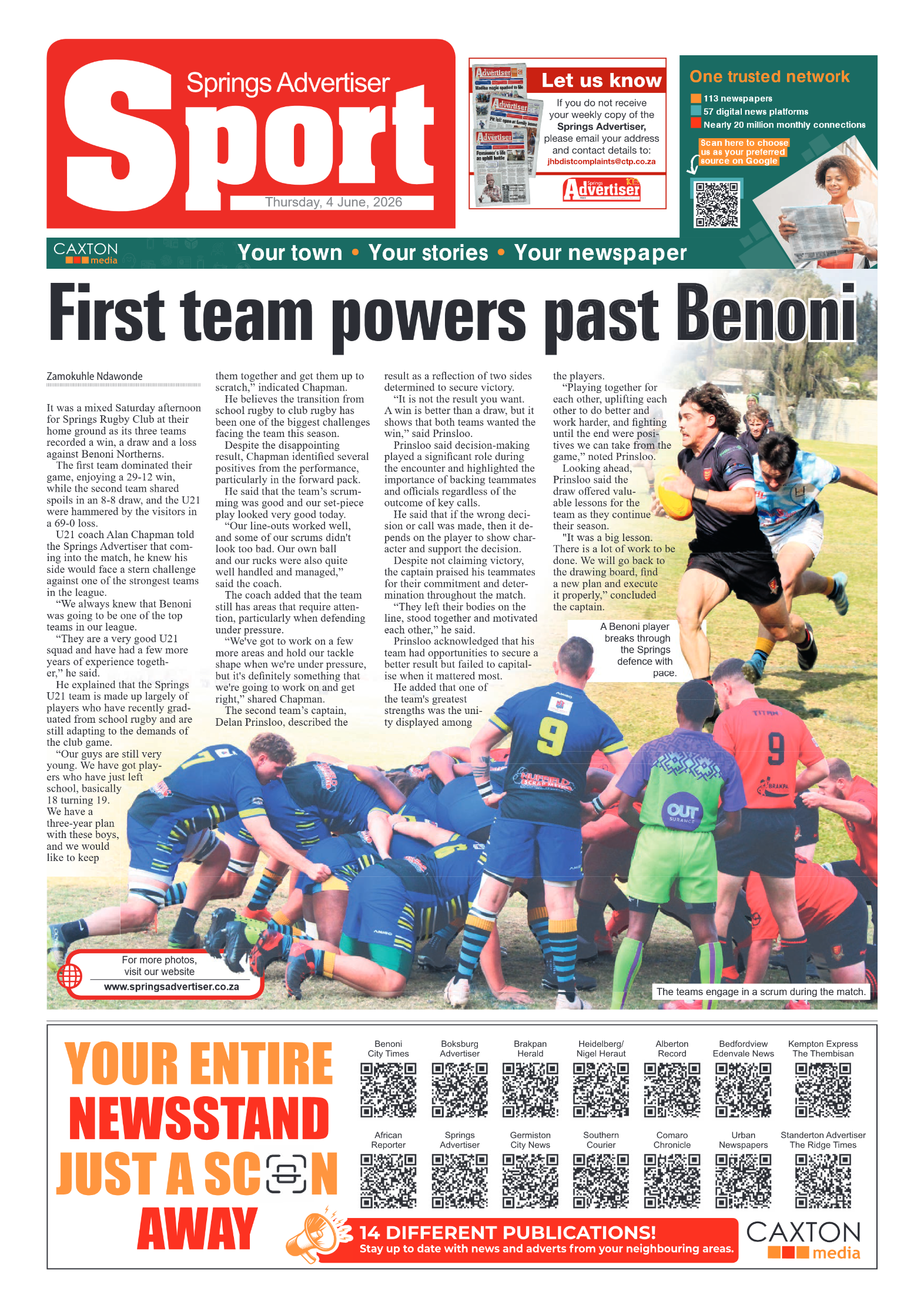 Springs Advertiser 4 June 2026 page 8