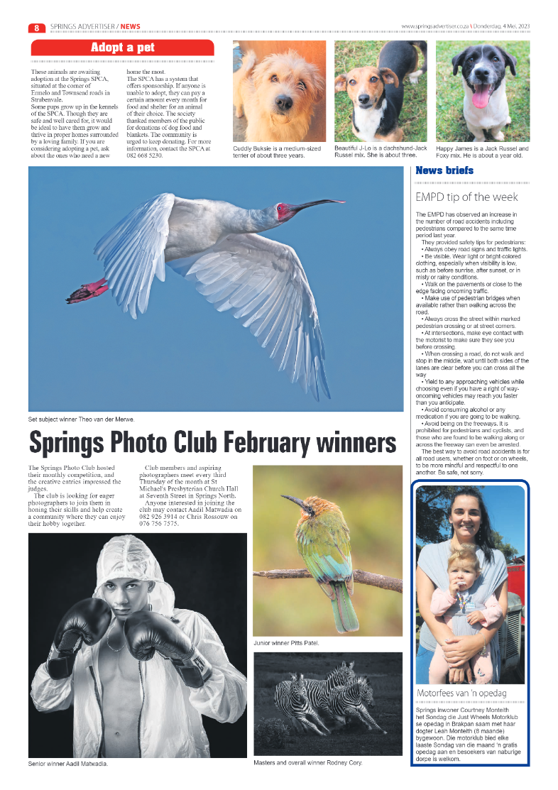 Springs Advertiser 4 May 2023 page 8