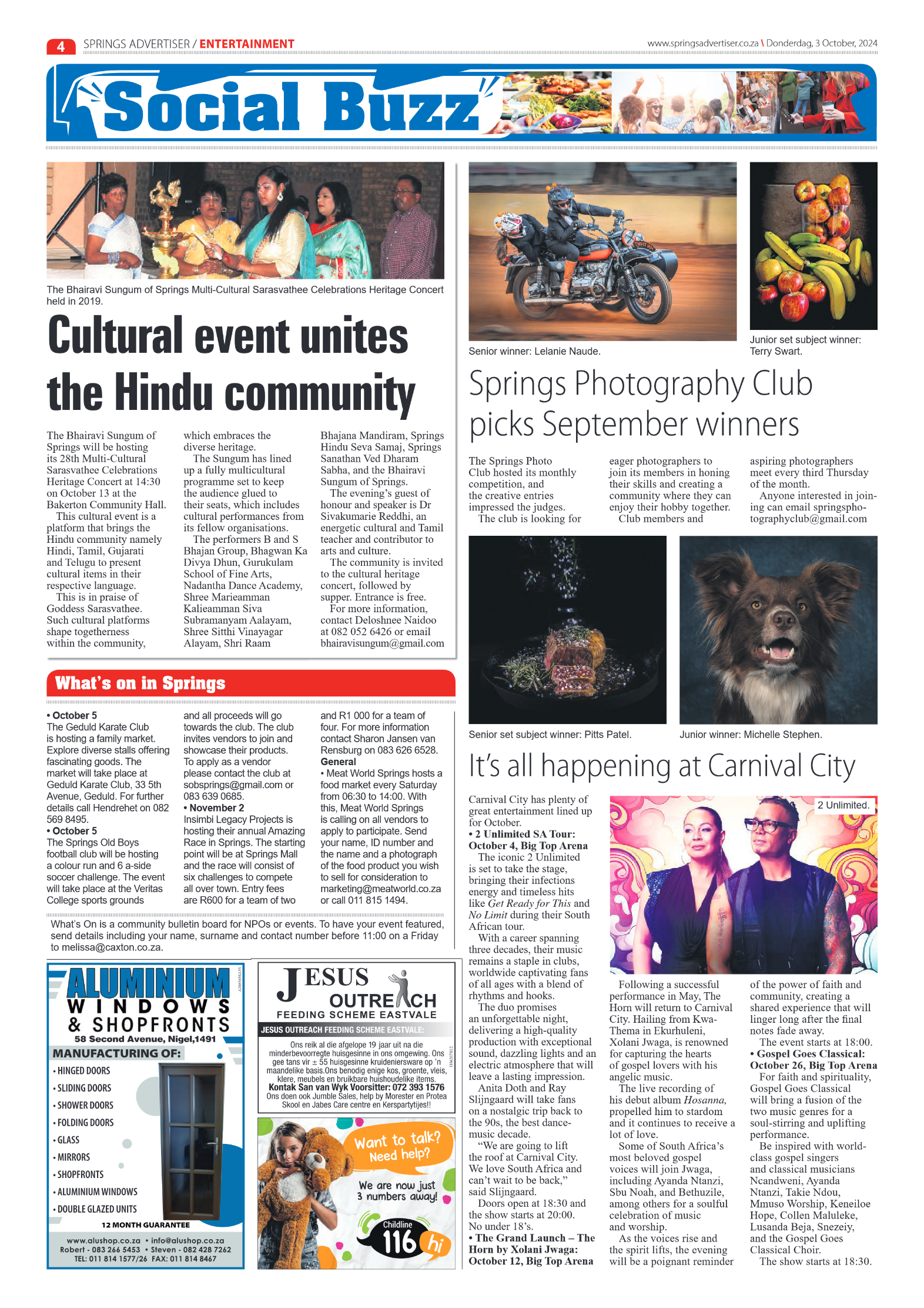 Springs Advertiser 4 October 2024 page 4