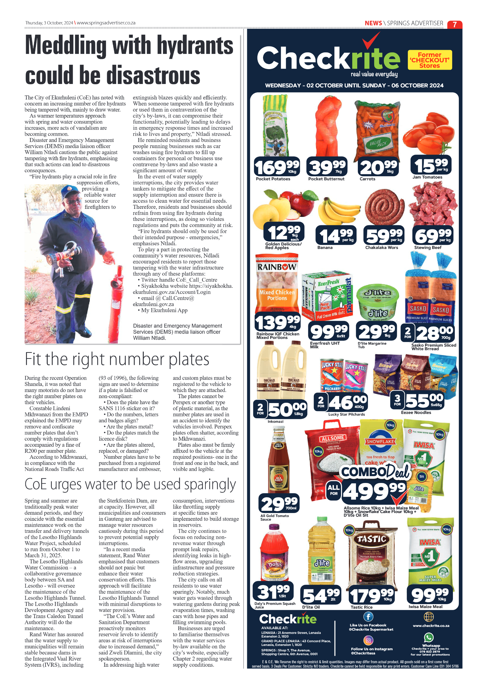 Springs Advertiser 4 October 2024 page 7