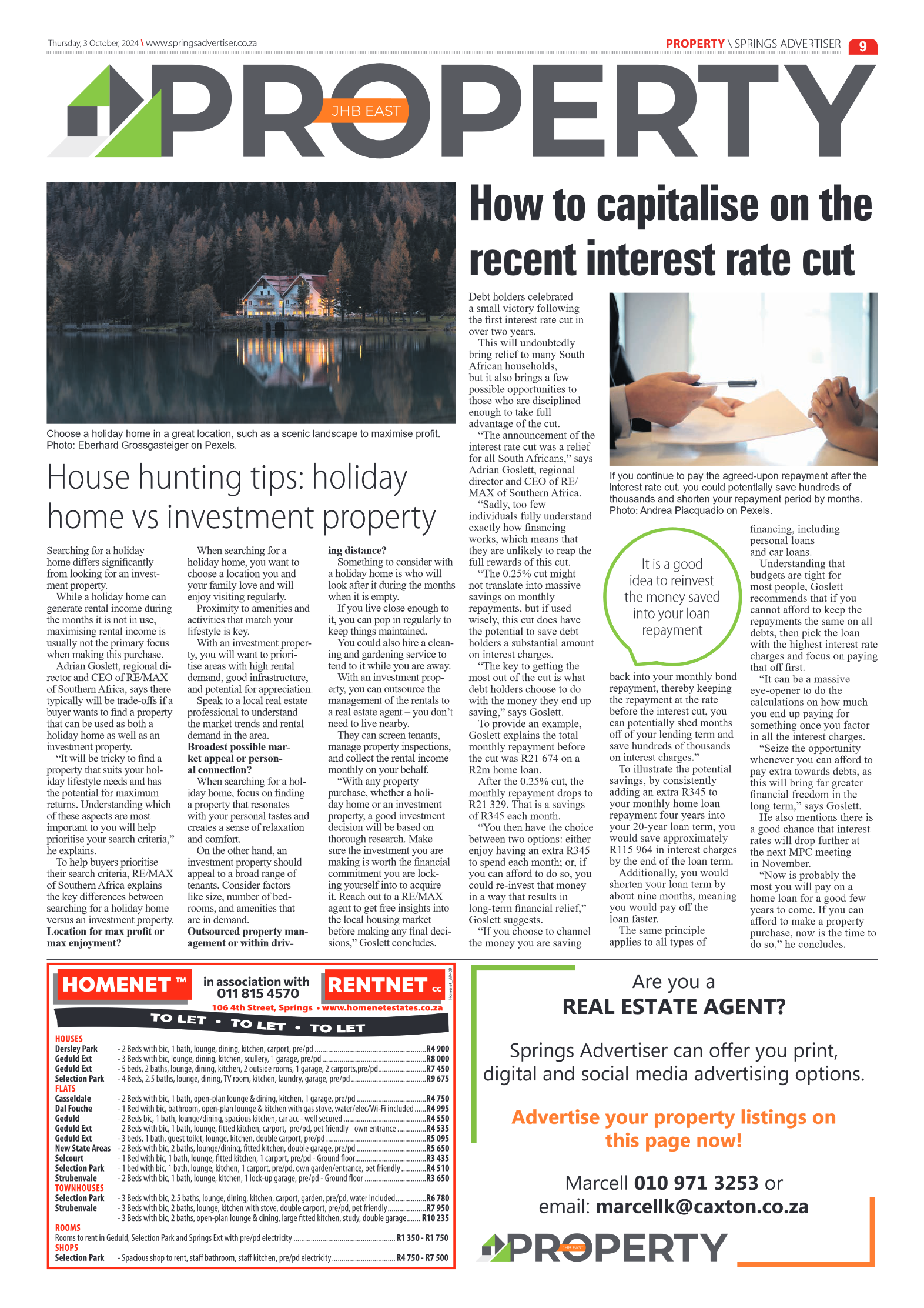Springs Advertiser 4 October 2024 page 9