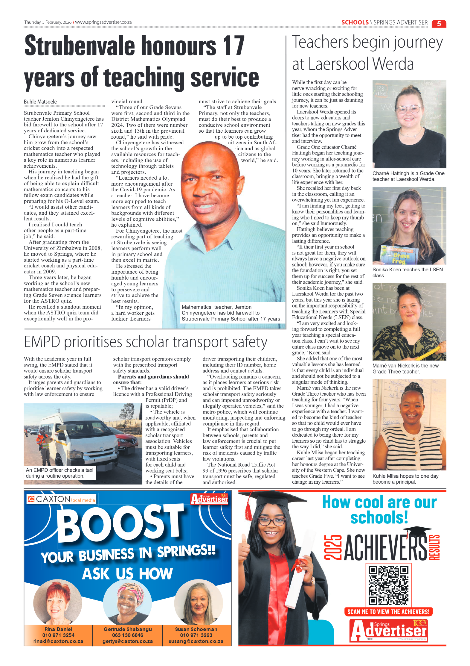 Springs Advertiser 5 February 2026 page 5