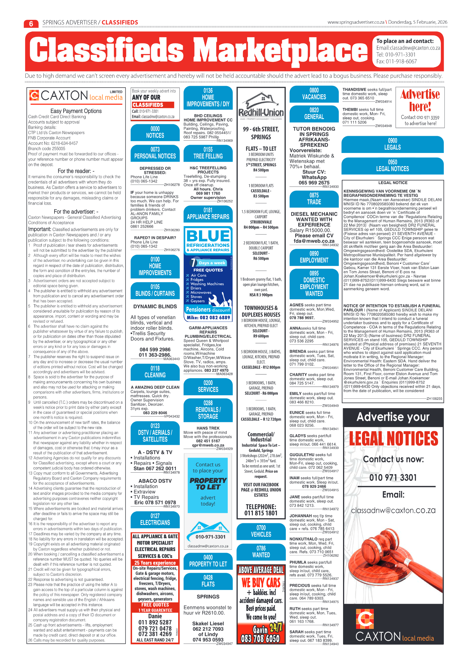 Springs Advertiser 5 February 2026 page 6
