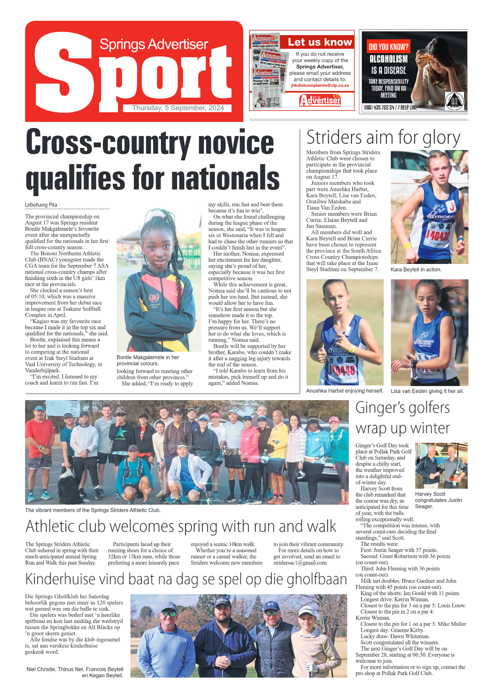 Springs Advertiser 5 September 2024 page 12