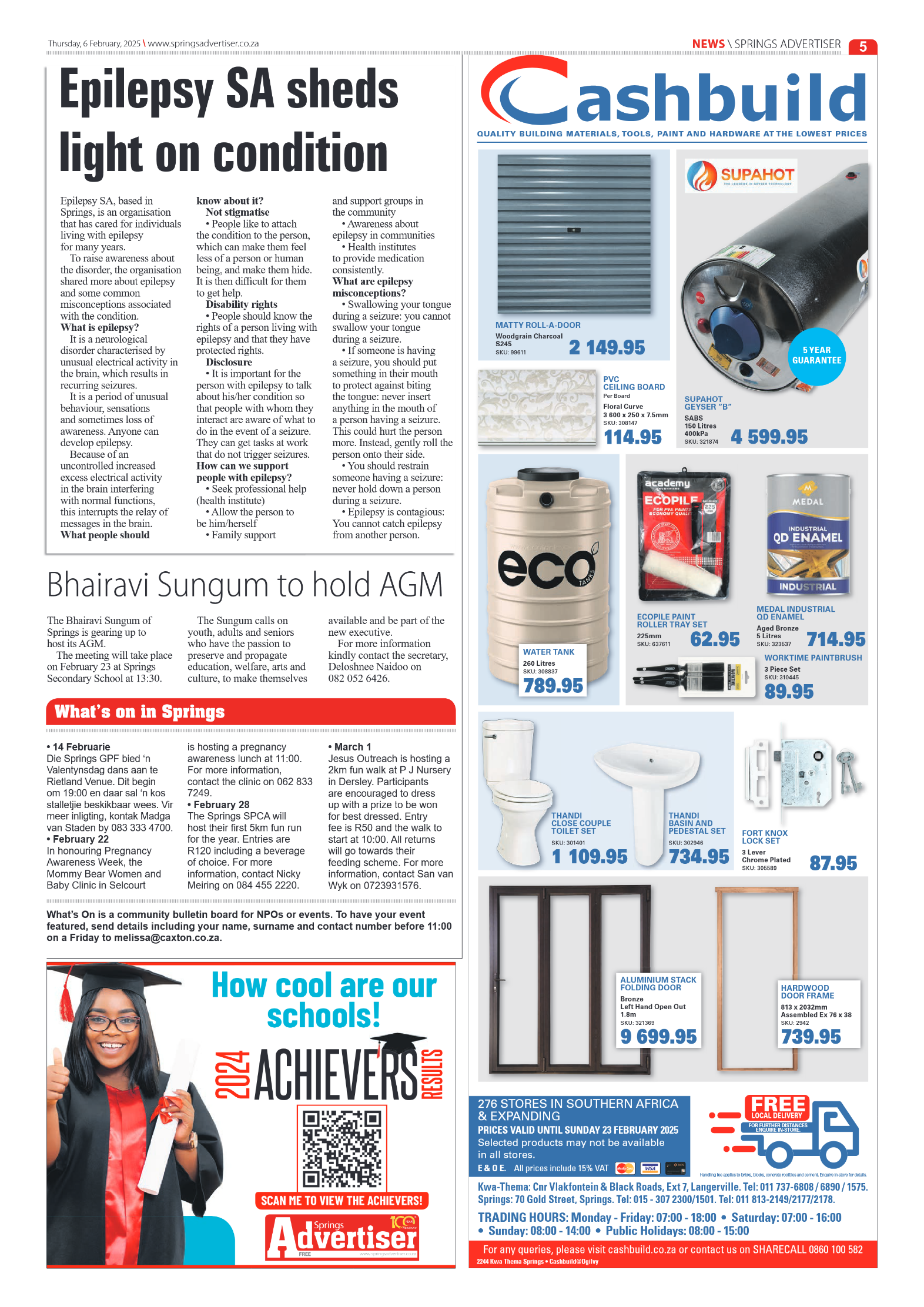 Springs Advertiser 6 February 2025 page 5