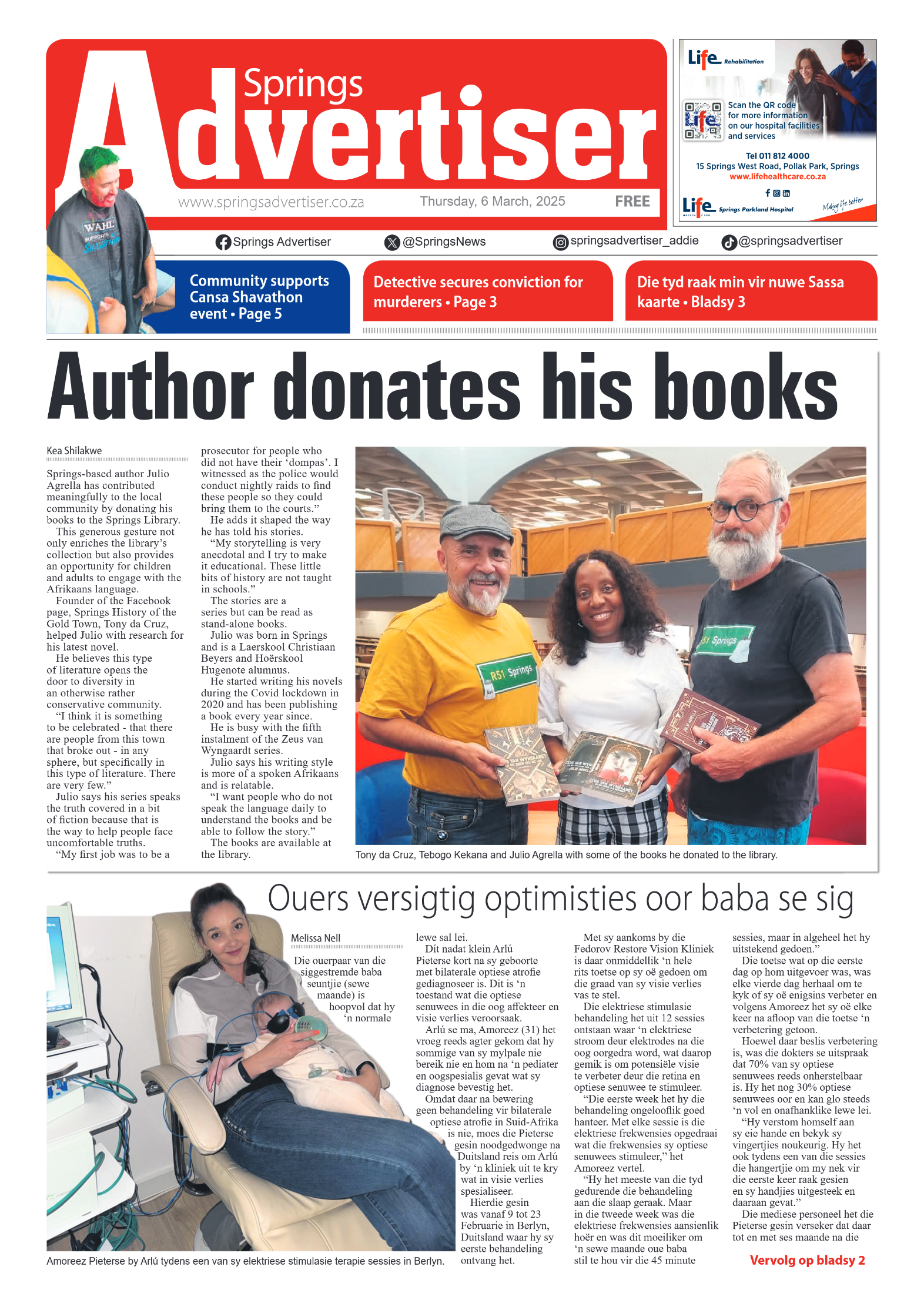 Springs Advertiser 6 March 2025 page 1