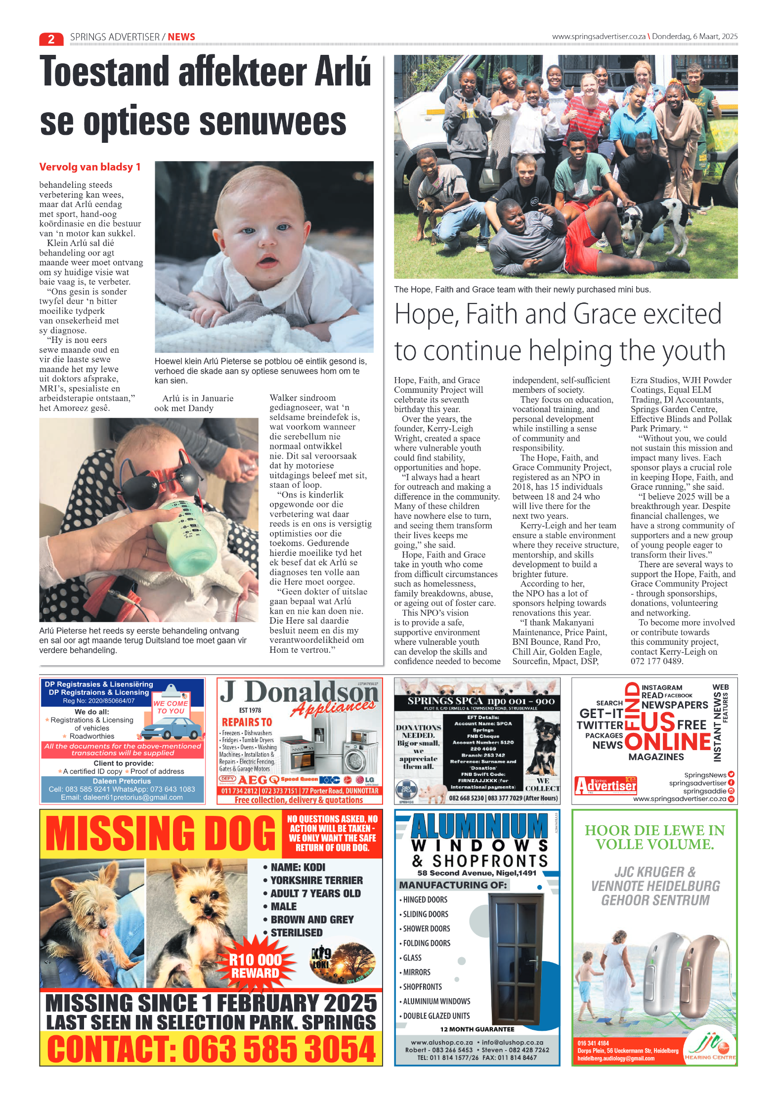 Springs Advertiser 6 March 2025 page 2