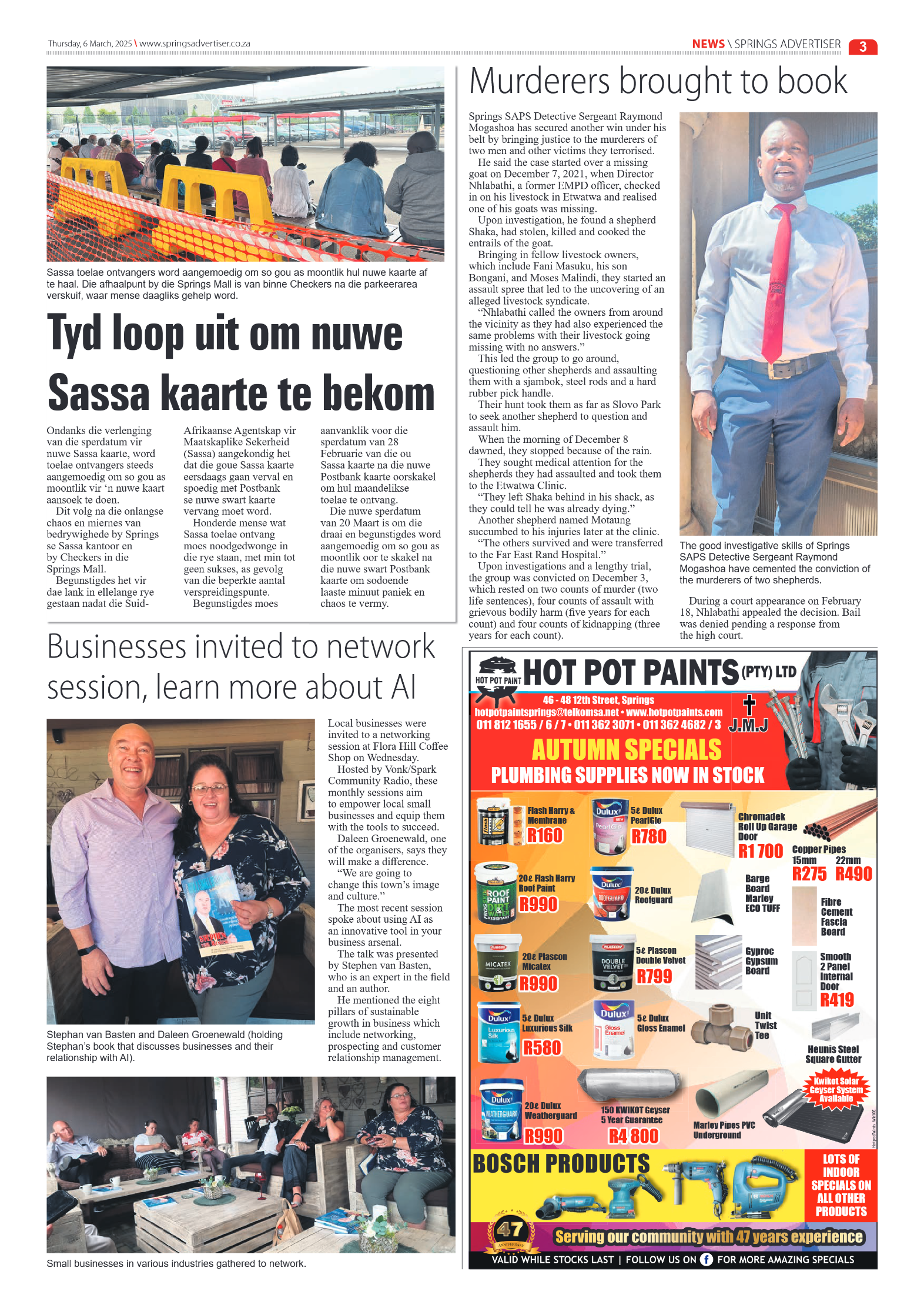 Springs Advertiser 6 March 2025 page 3