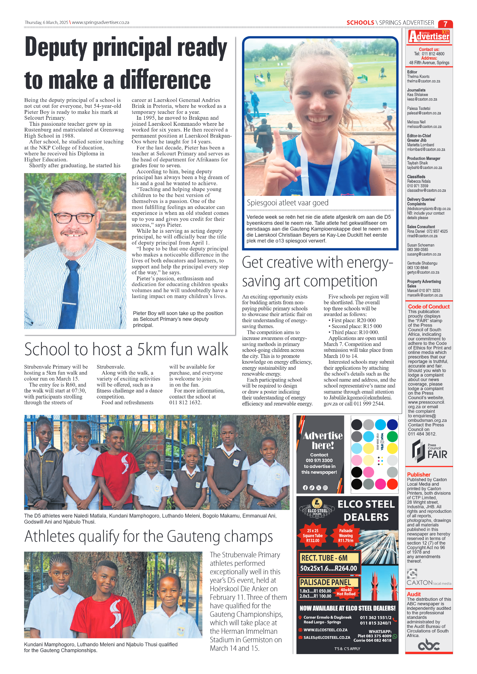 Springs Advertiser 6 March 2025 page 7