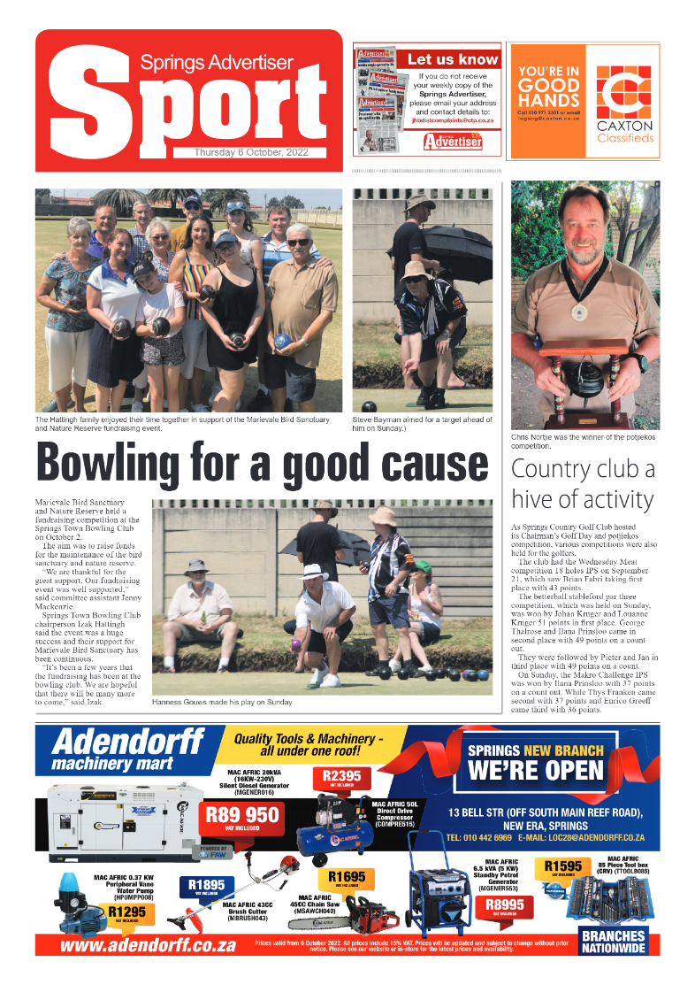 Springs Advertiser 6 October 2022 page 8