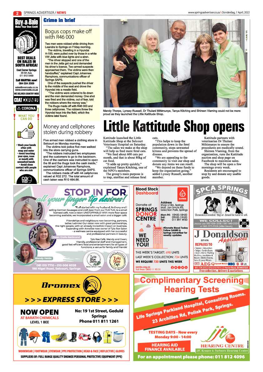 Springs Advertiser 7 April 2022 page 2