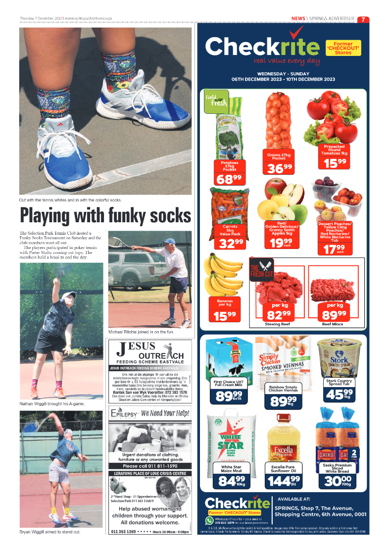 Springs Advertiser 7 December 2023 page 7