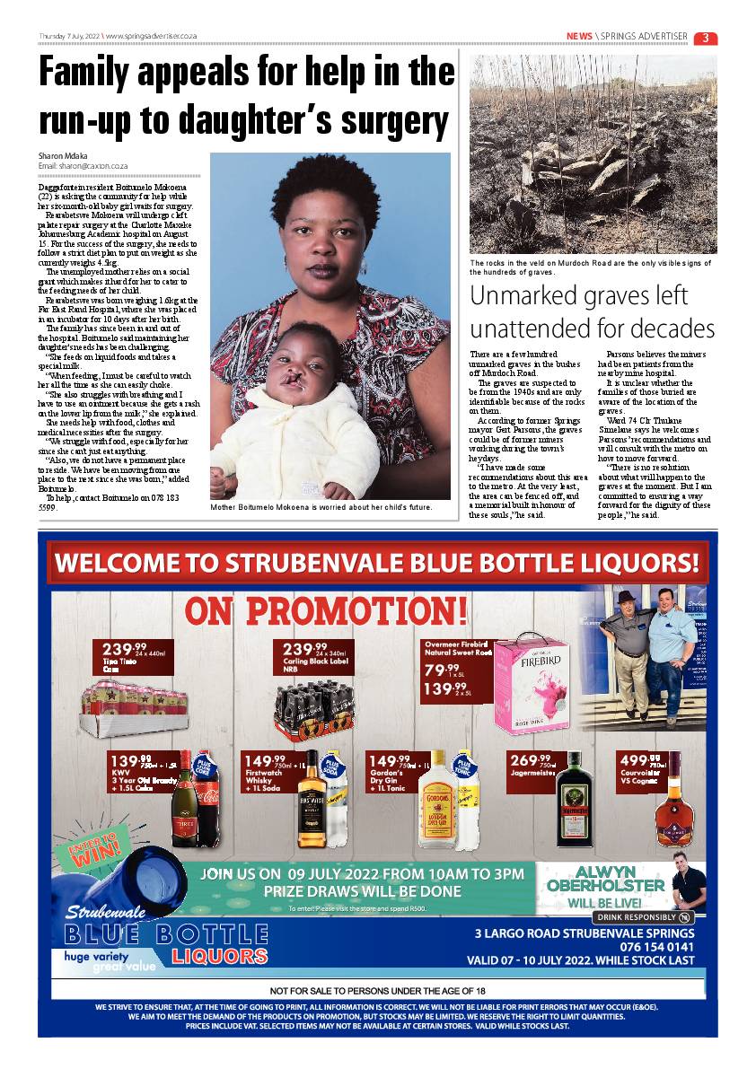 Springs Advertiser 7 July 2022 page 3