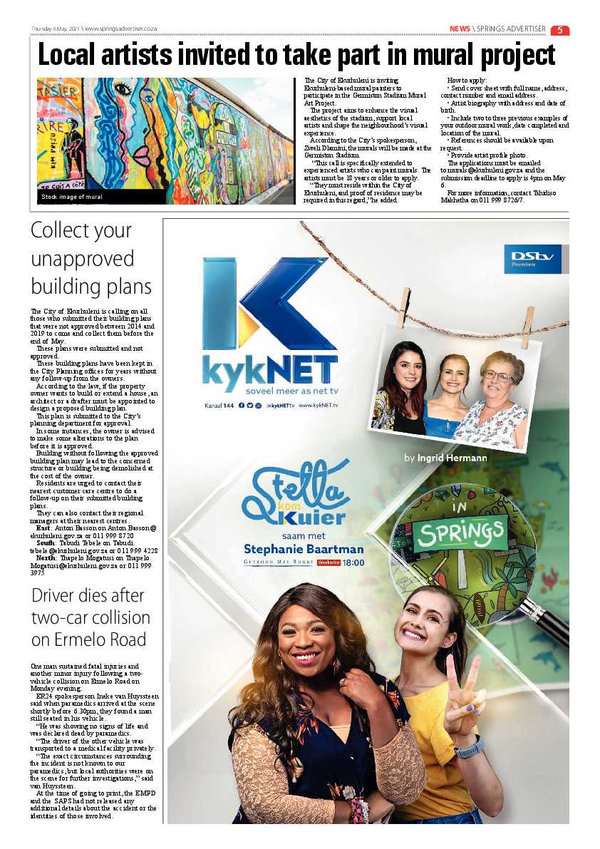 Springs Advertiser 7 May 2021 page 5