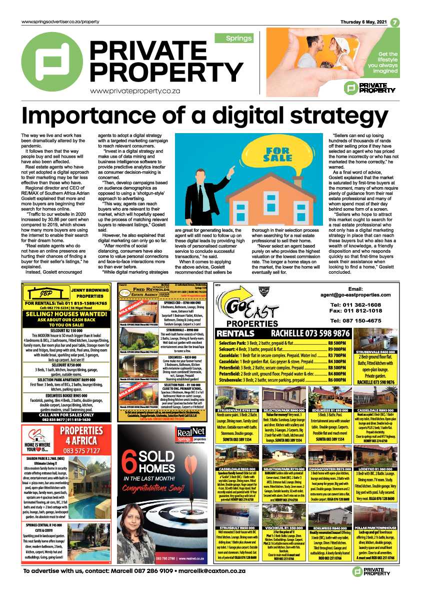 Springs Advertiser 7 May 2021 page 7