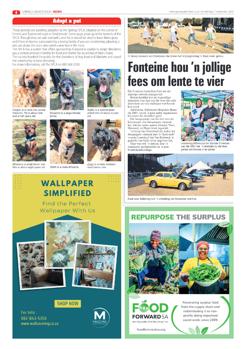 Springs Advertiser 7 September 2023 page 4