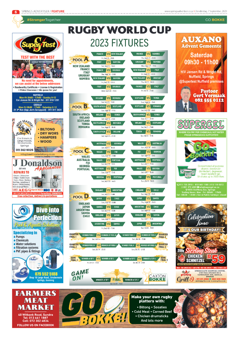 Springs Advertiser 7 September 2023 page 6