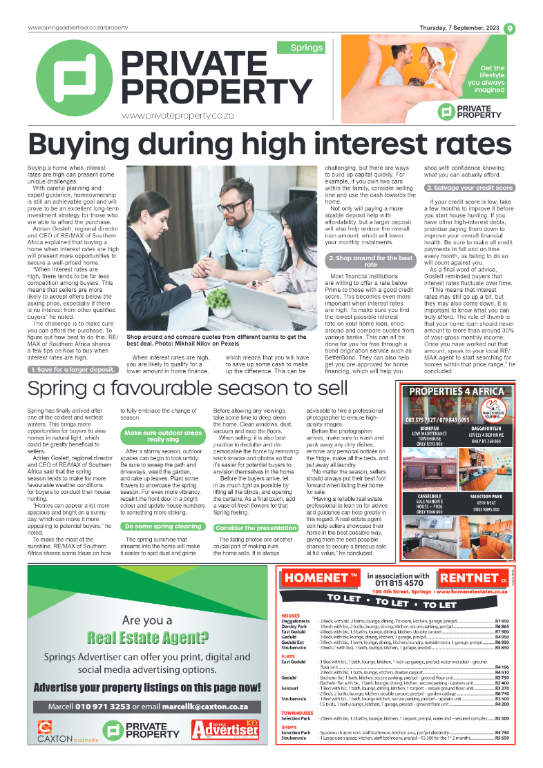 Springs Advertiser 7 September 2023 page 9