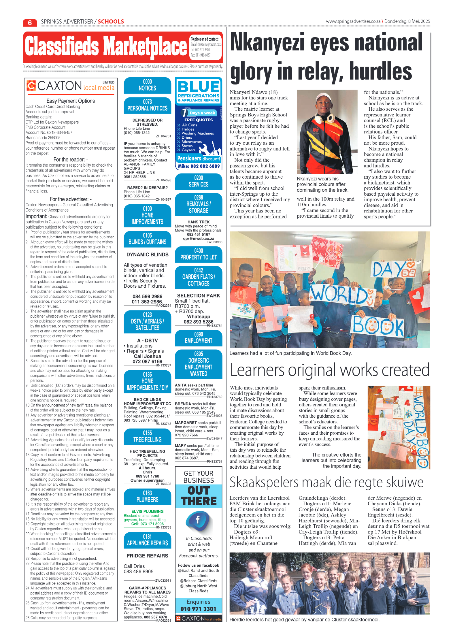 Springs Advertiser 8 May 2025 page 6