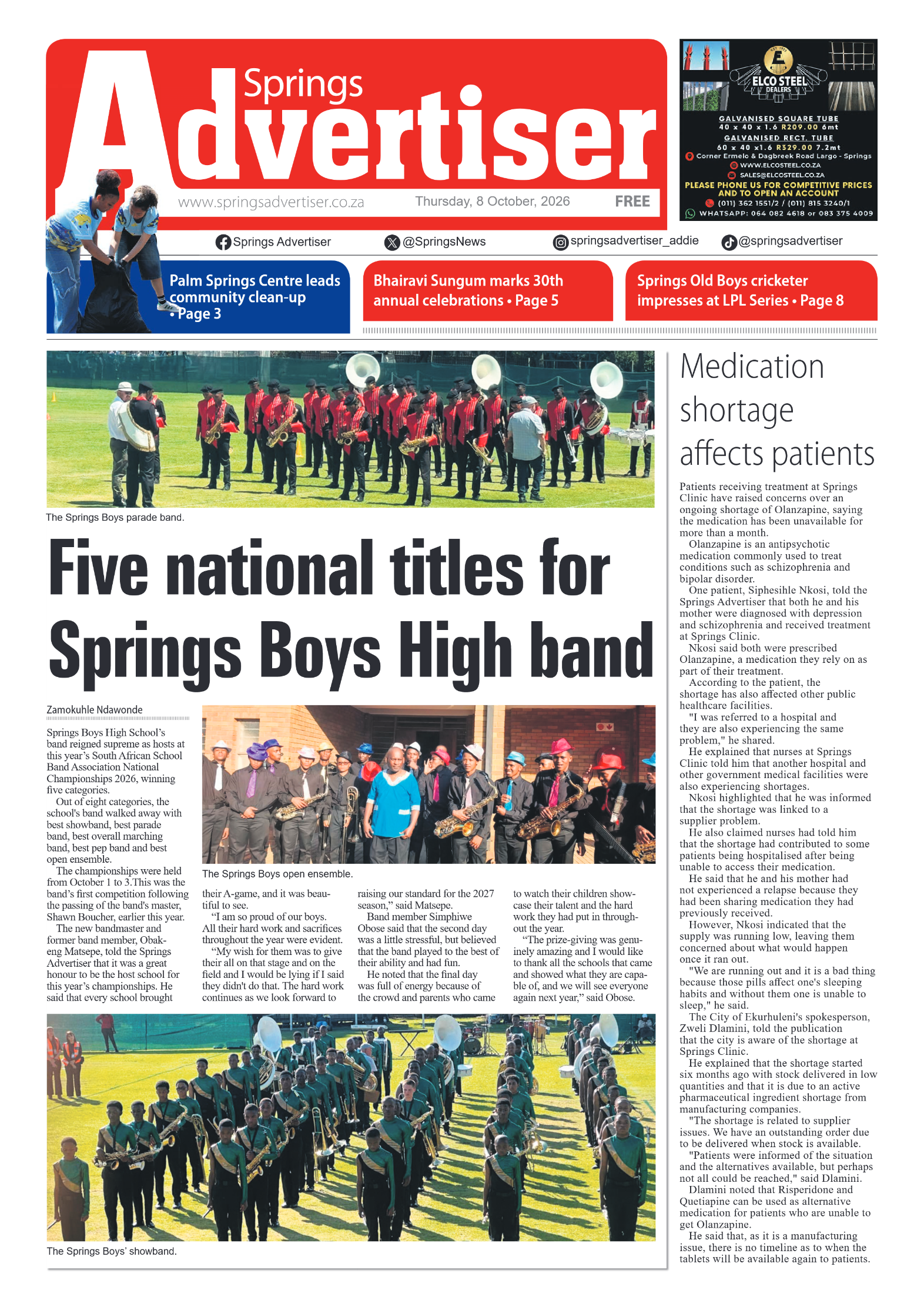 Springs Advertiser 8 October 2026 page 3