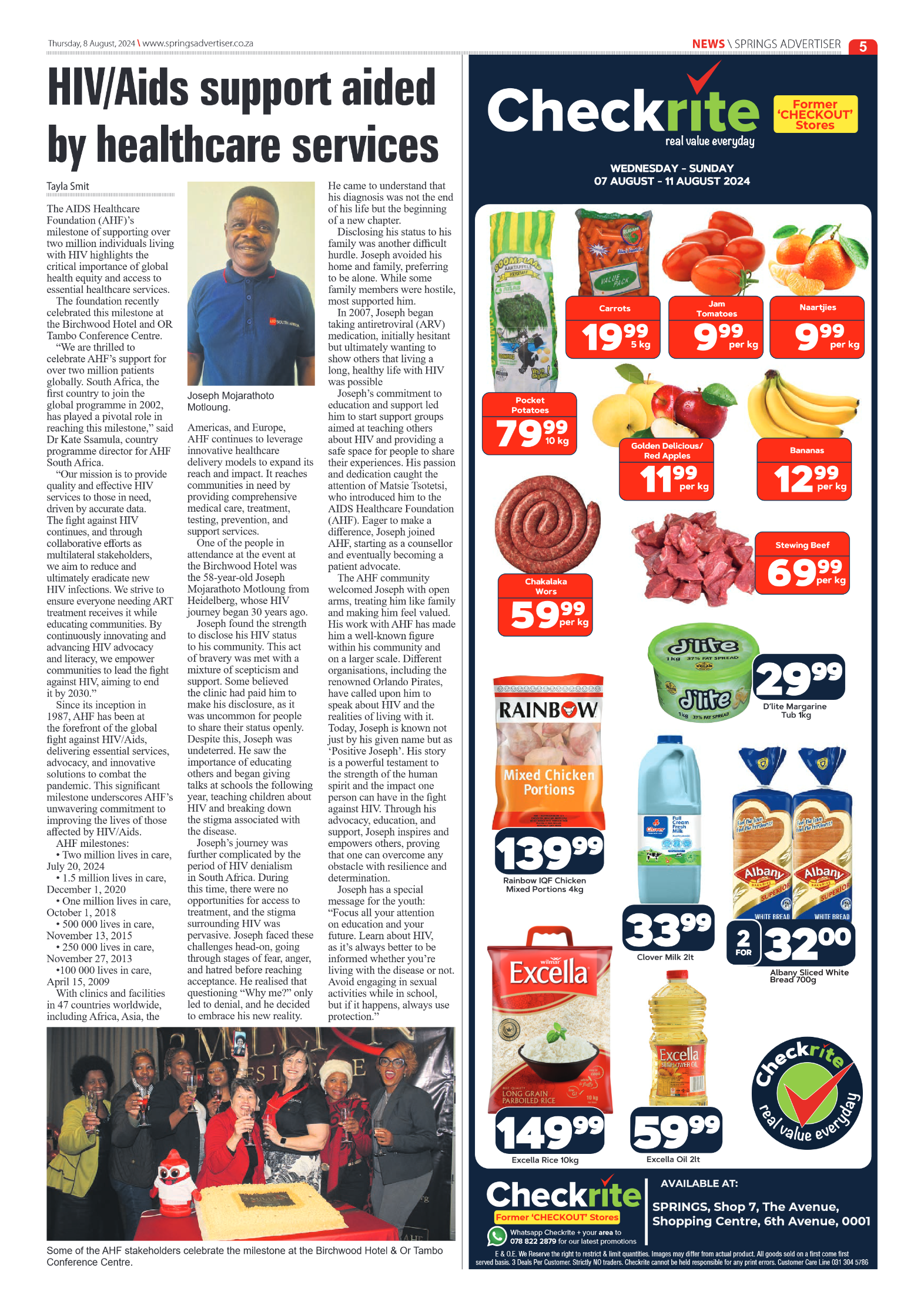 Springs Advertiser 9 August 2024 page 5