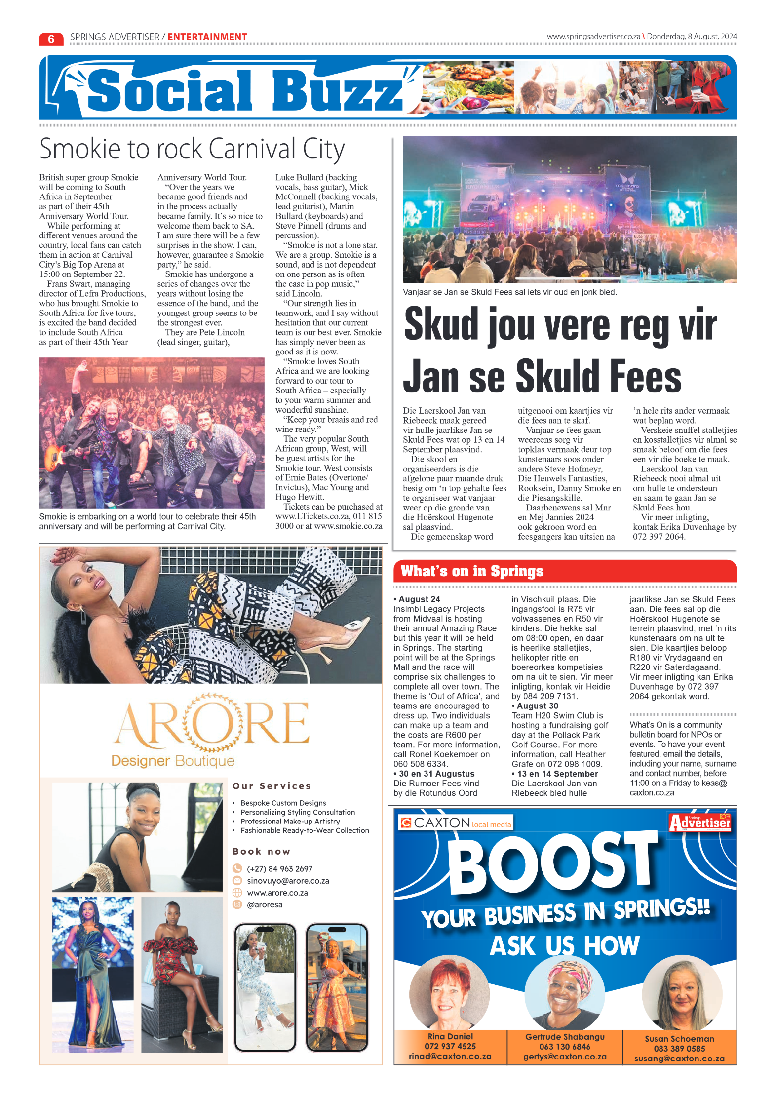 Springs Advertiser 9 August 2024 page 6