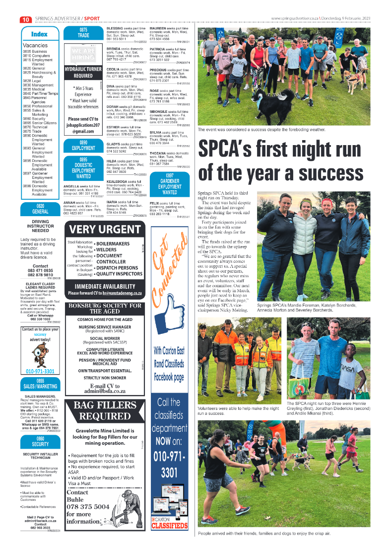 Springs Advertiser 9 February 2023 page 10