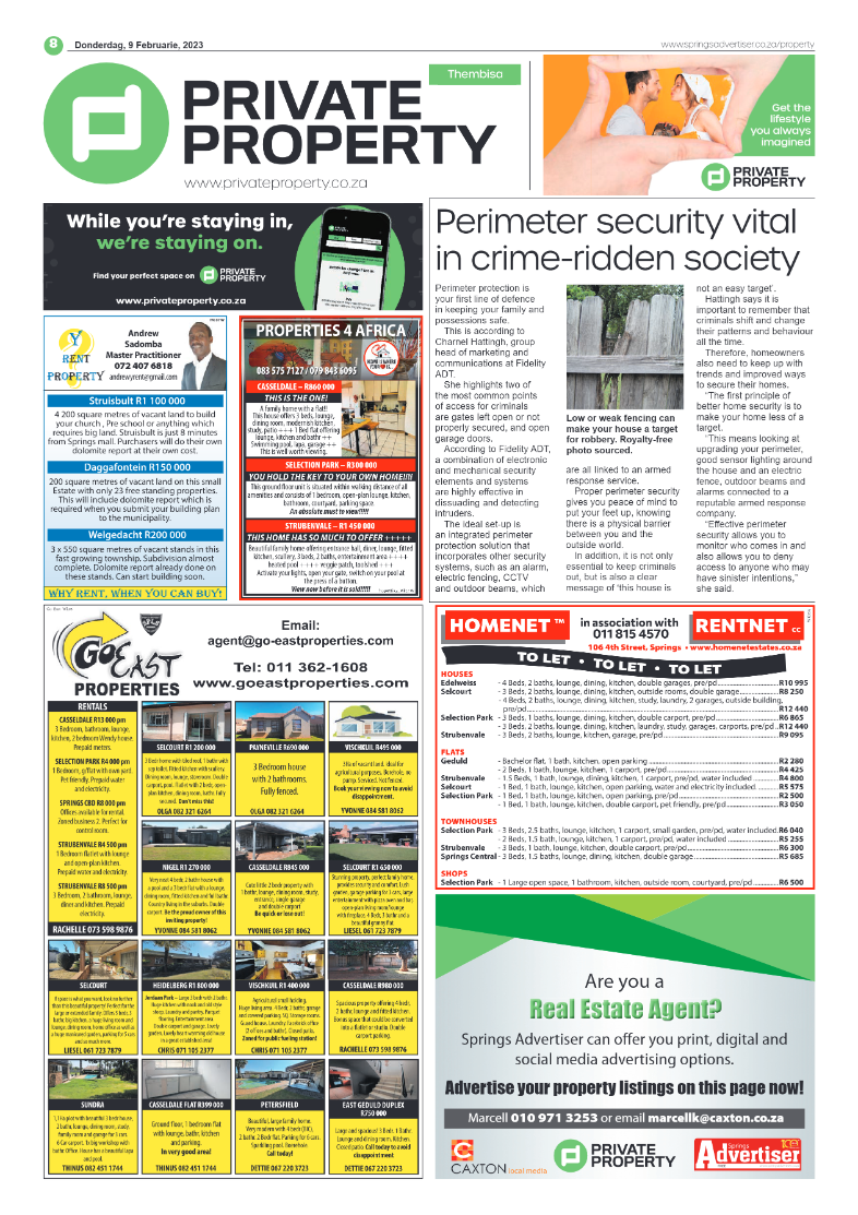 Springs Advertiser 9 February 2023 page 8