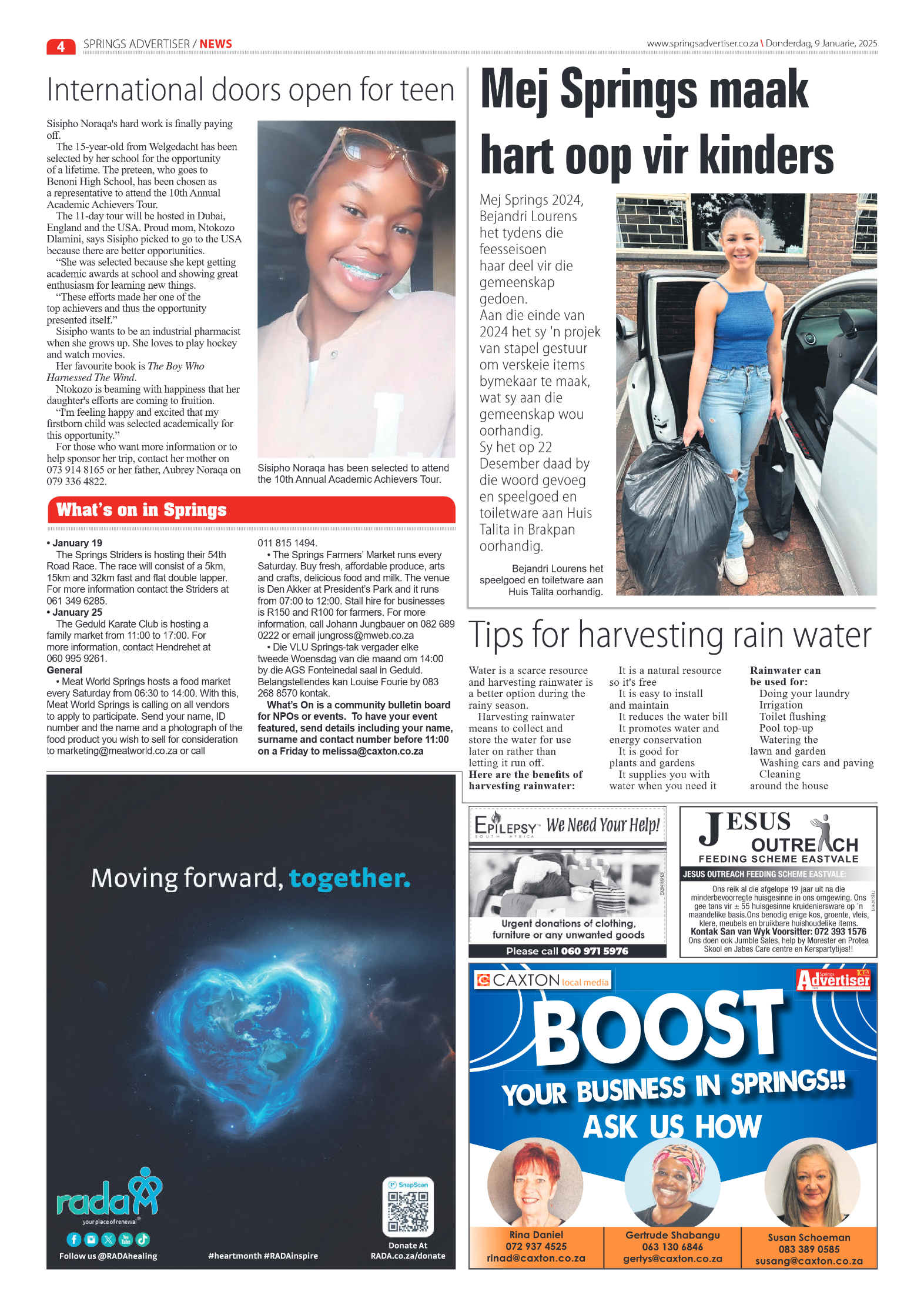 Springs Advertiser 9 January 2025 page 4