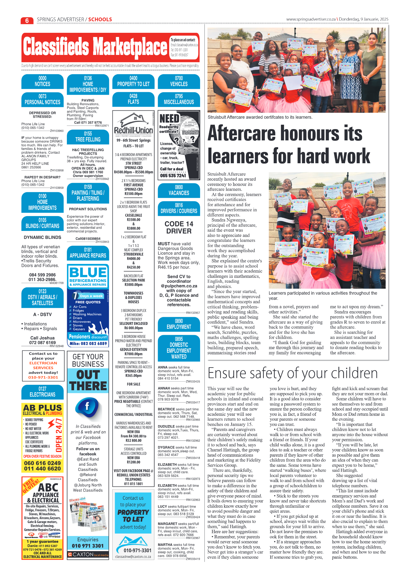 Springs Advertiser 9 January 2025 page 6