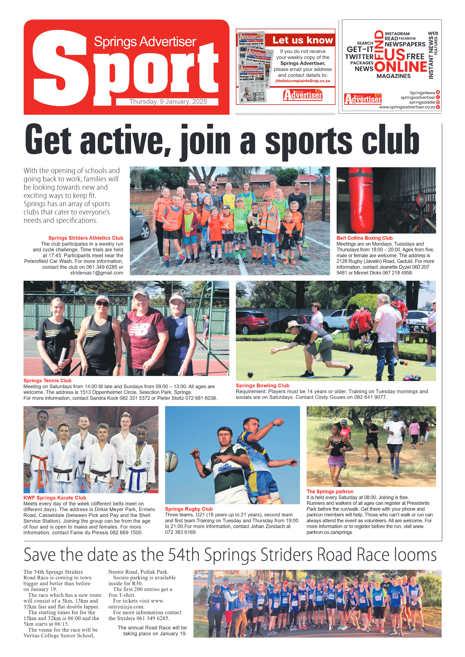 Springs Advertiser 9 January 2025 page 8