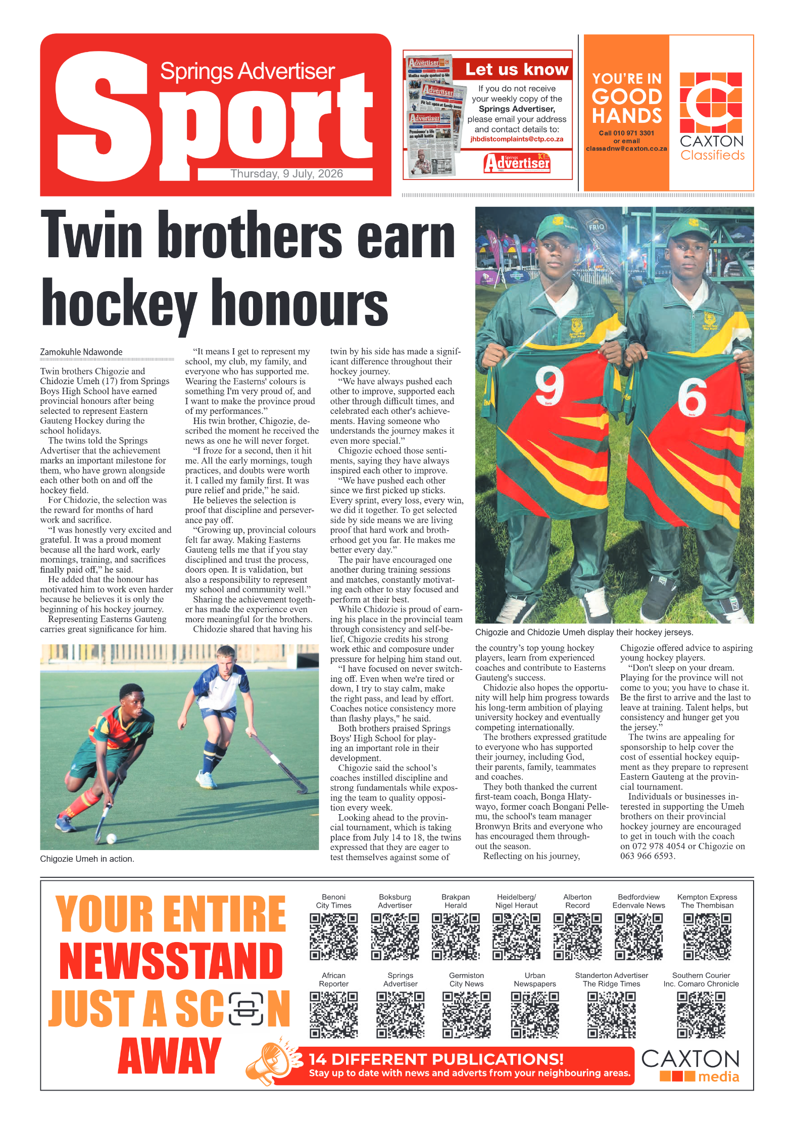 Springs Advertiser 9 July 2026 page 10
