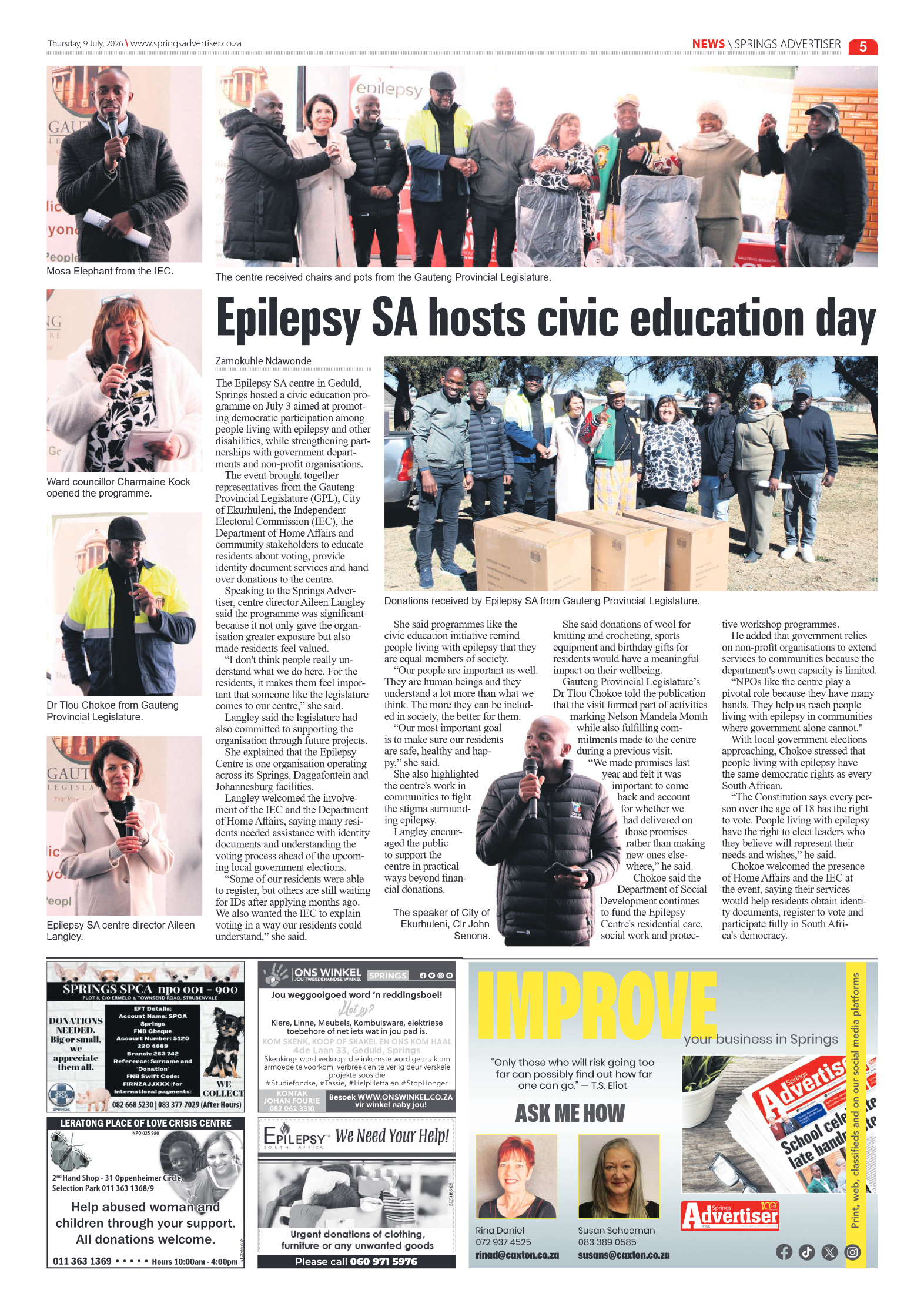Springs Advertiser 9 July 2026 page 7