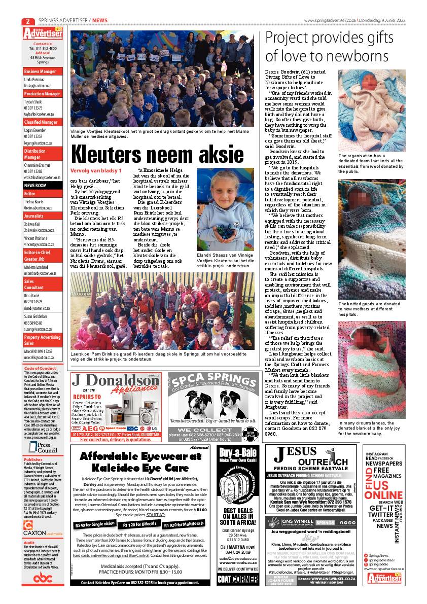 Springs Advertiser 9 June 2022 page 2