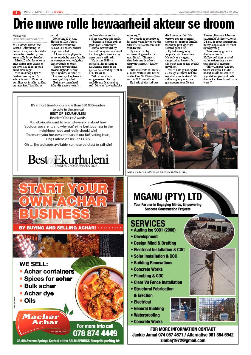 Springs Advertiser 9 June 2022 page 4