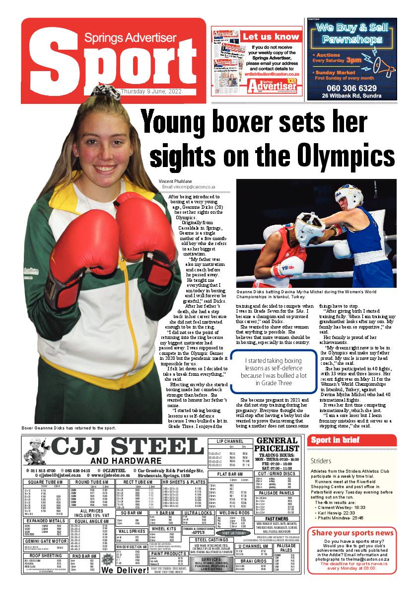 Springs Advertiser 9 June 2022 page 8