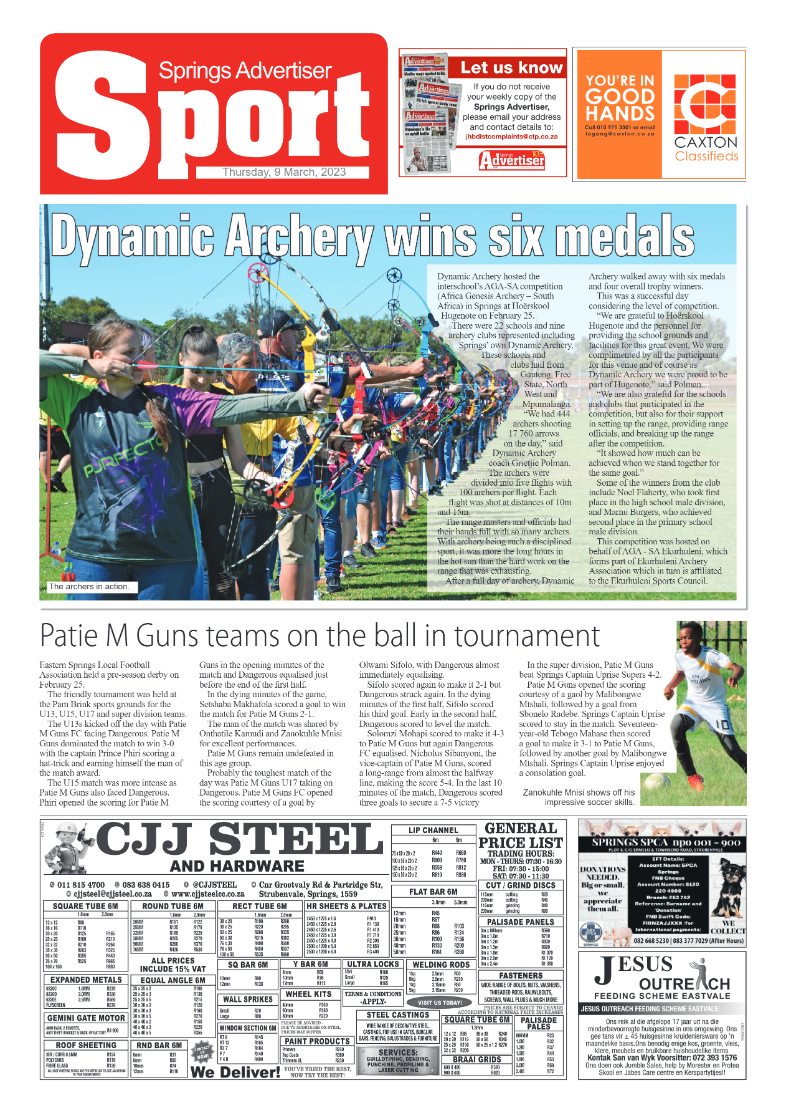 Springs Advertiser 9 March 2023 page 8