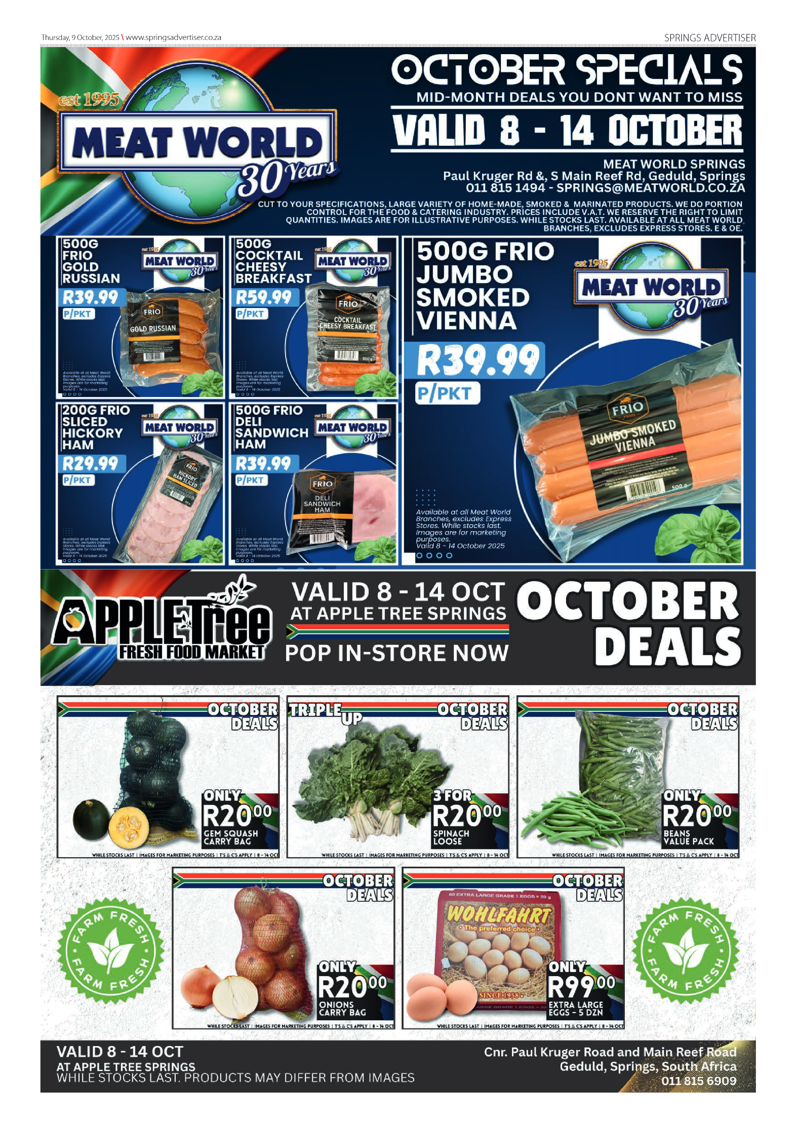 Springs Advertiser 9 October 2025 page 11