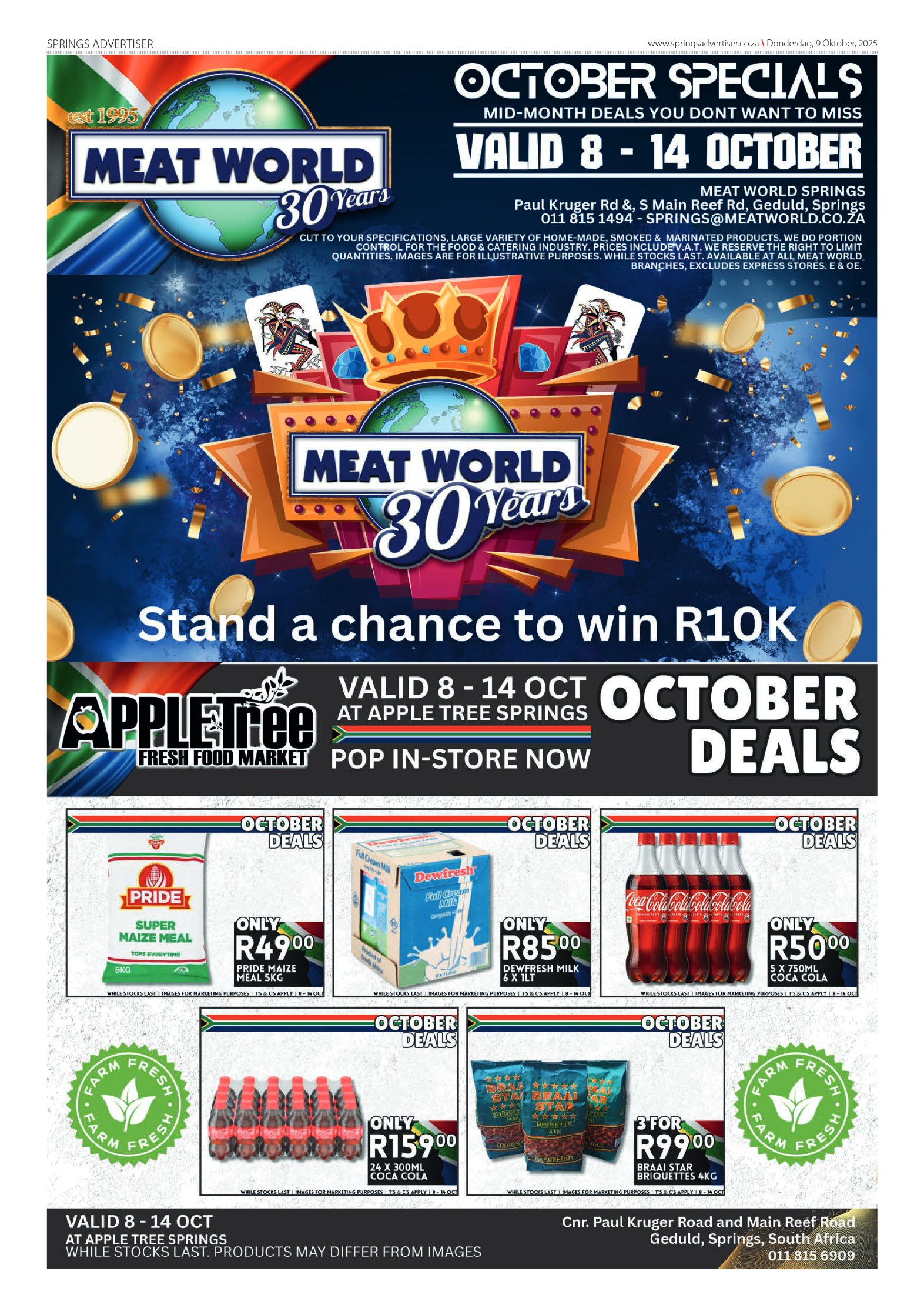 Springs Advertiser 9 October 2025 page 12
