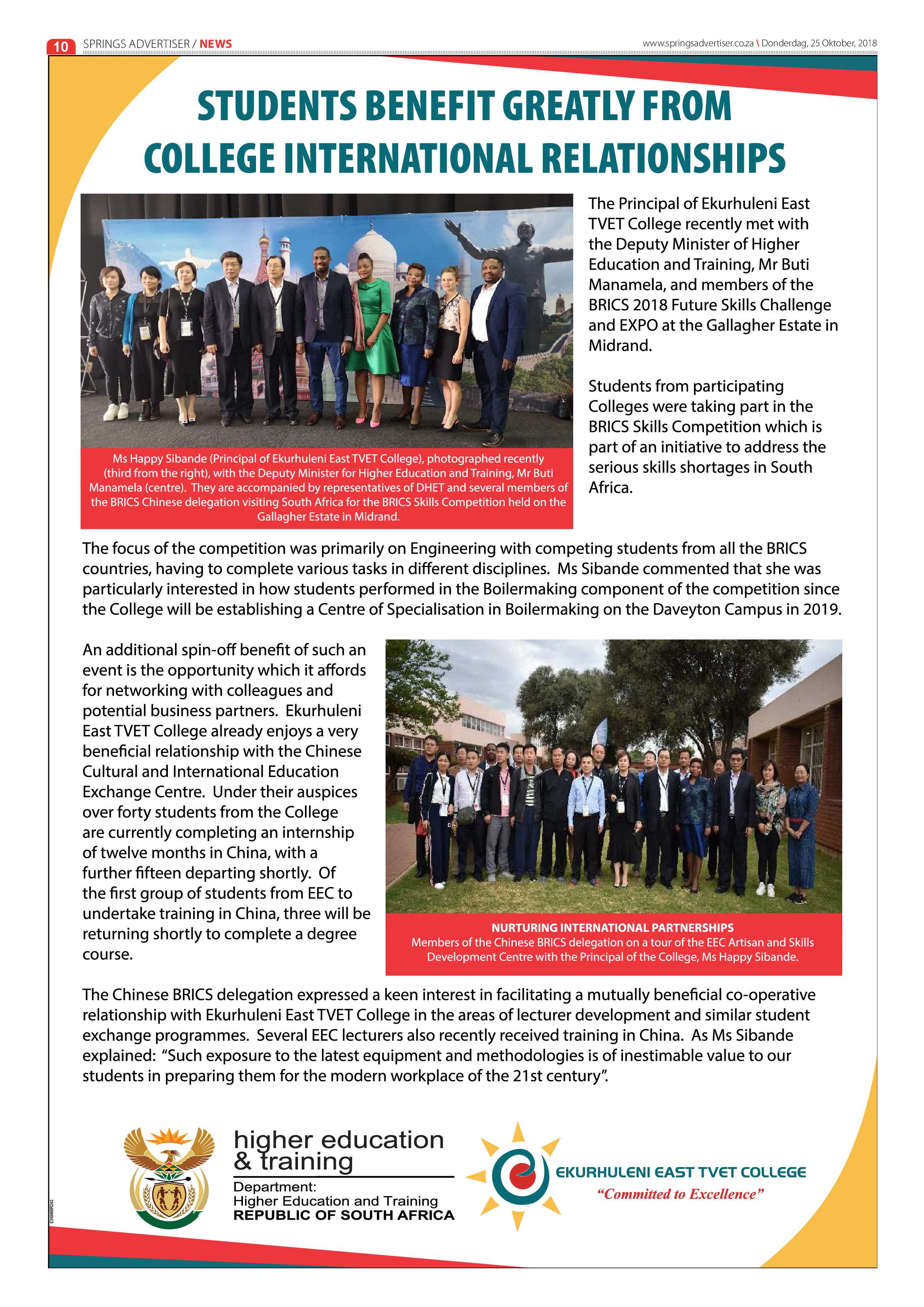 Springs advertiser 25 October 2018 page 10