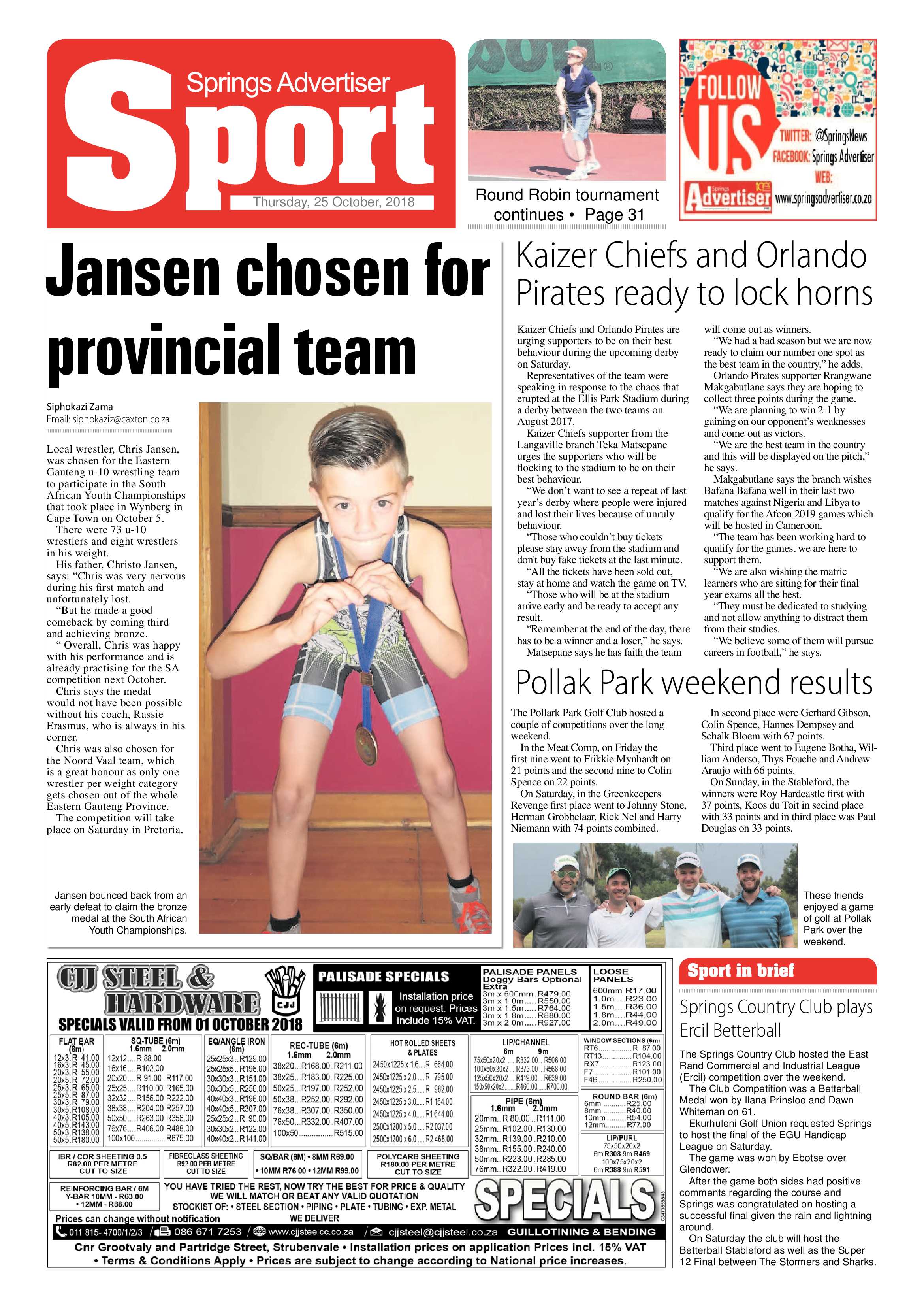 Springs advertiser 25 October 2018 page 32